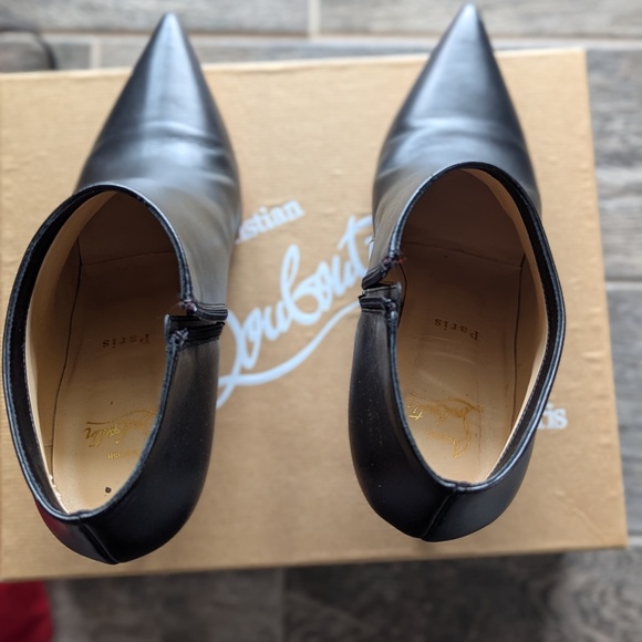 Christian Louboutin Gorgona boots size 39.5 black - Picture 3 of 11